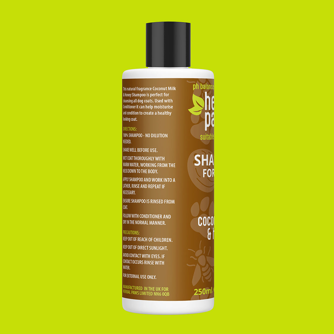 Dog Coconut, Milk & Honey Shampoo