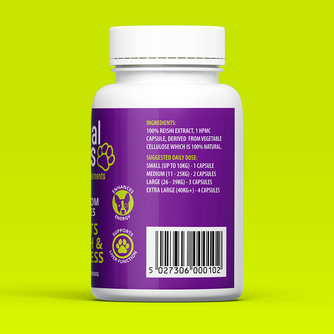 Dog Reishi Mushroom Capsules
