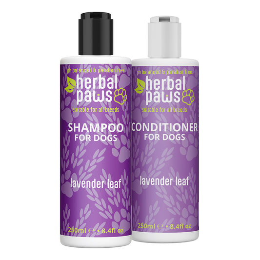 Dog Lavender Leaf Shampoo & Conditioner Combo